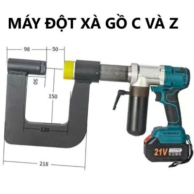 Máy đột lổ xà gồ C và Z
